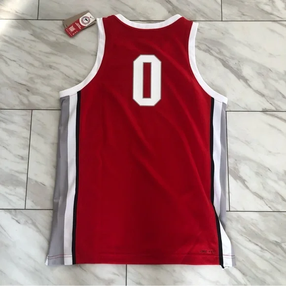 Nike Men's The Ohio State Buckeye's #0 Basketball Jersey CN3616-657 - Picture 7 of 7